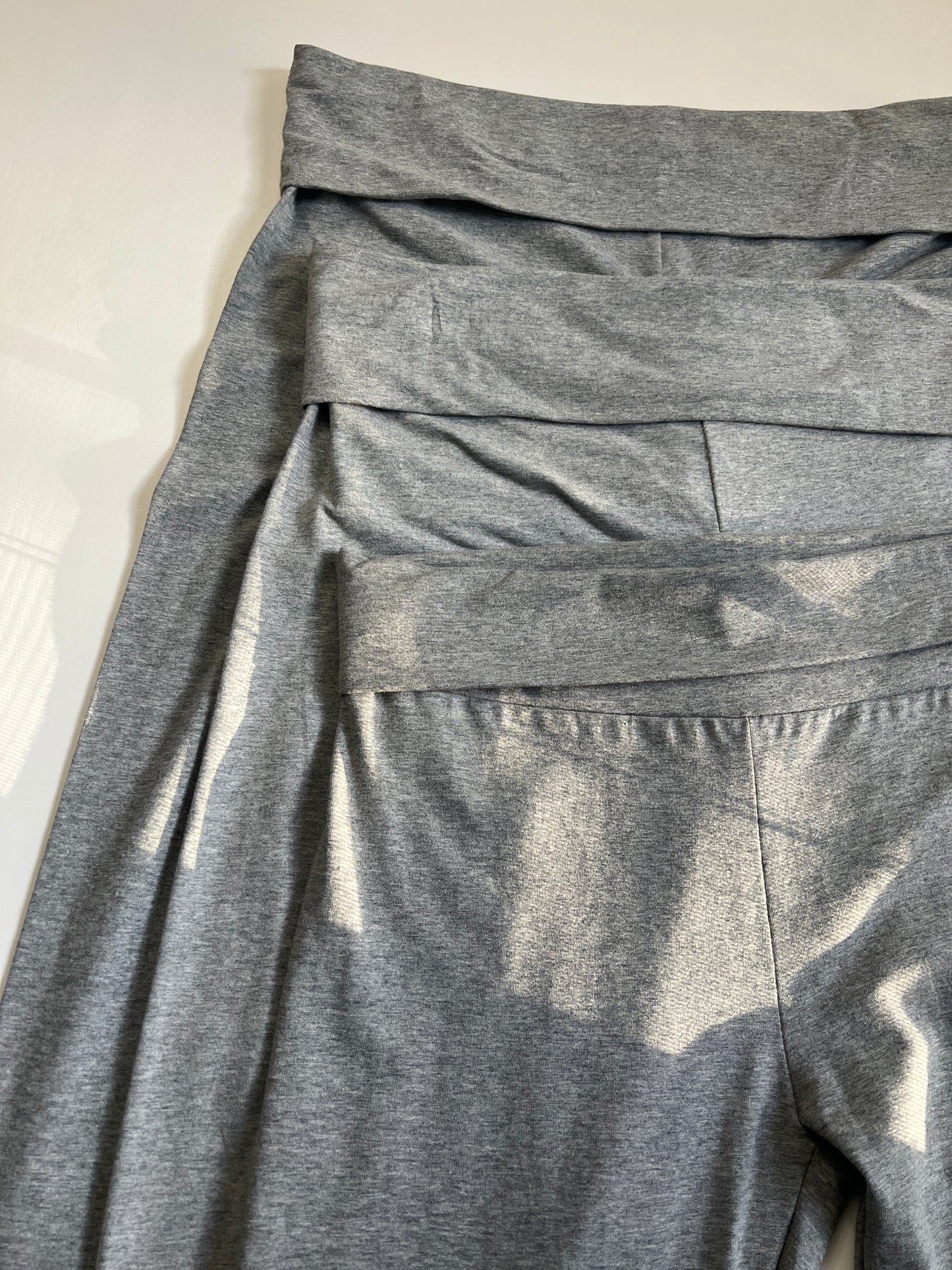 Gray Flare Leggings