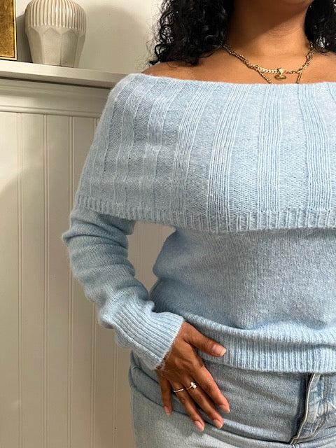 Sweet off Shoulder Sweater